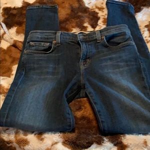 JBRAND medium wash skinny trinity size 28